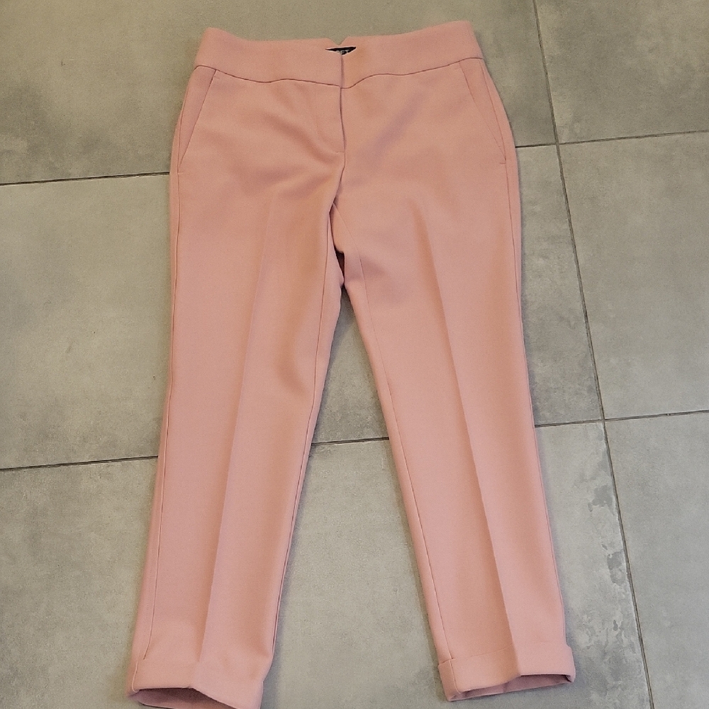 LOFT Soft Pink Ankle Pants